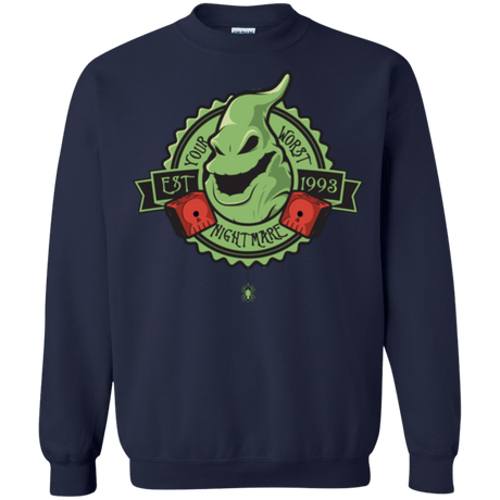 Sweatshirts Navy / Small YOUR WORST NIGHTMARE Crewneck Sweatshirt