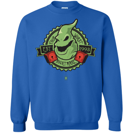 Sweatshirts Royal / Small YOUR WORST NIGHTMARE Crewneck Sweatshirt