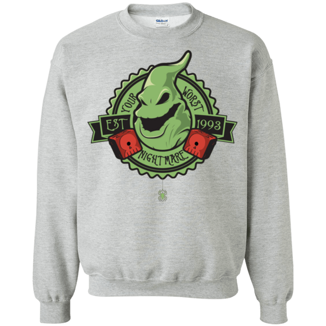 Sweatshirts Sport Grey / Small YOUR WORST NIGHTMARE Crewneck Sweatshirt