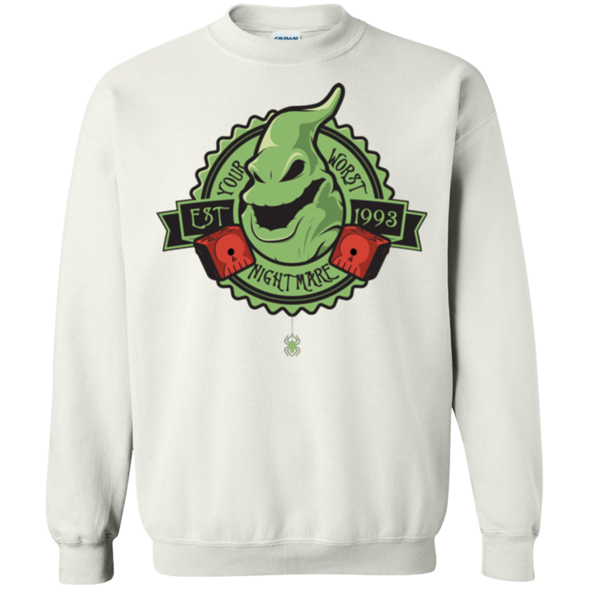 Sweatshirts White / Small YOUR WORST NIGHTMARE Crewneck Sweatshirt