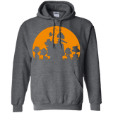 Sweatshirts Dark Heather / Small Youre A Zombie Chuck Pullover Hoodie