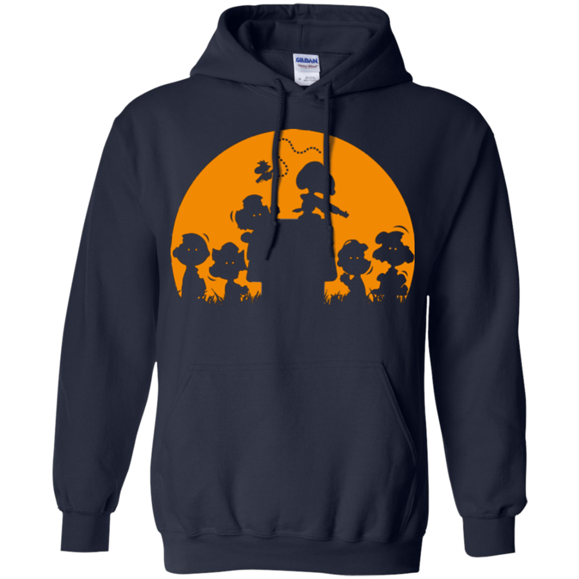 Sweatshirts Navy / Small Youre A Zombie Chuck Pullover Hoodie