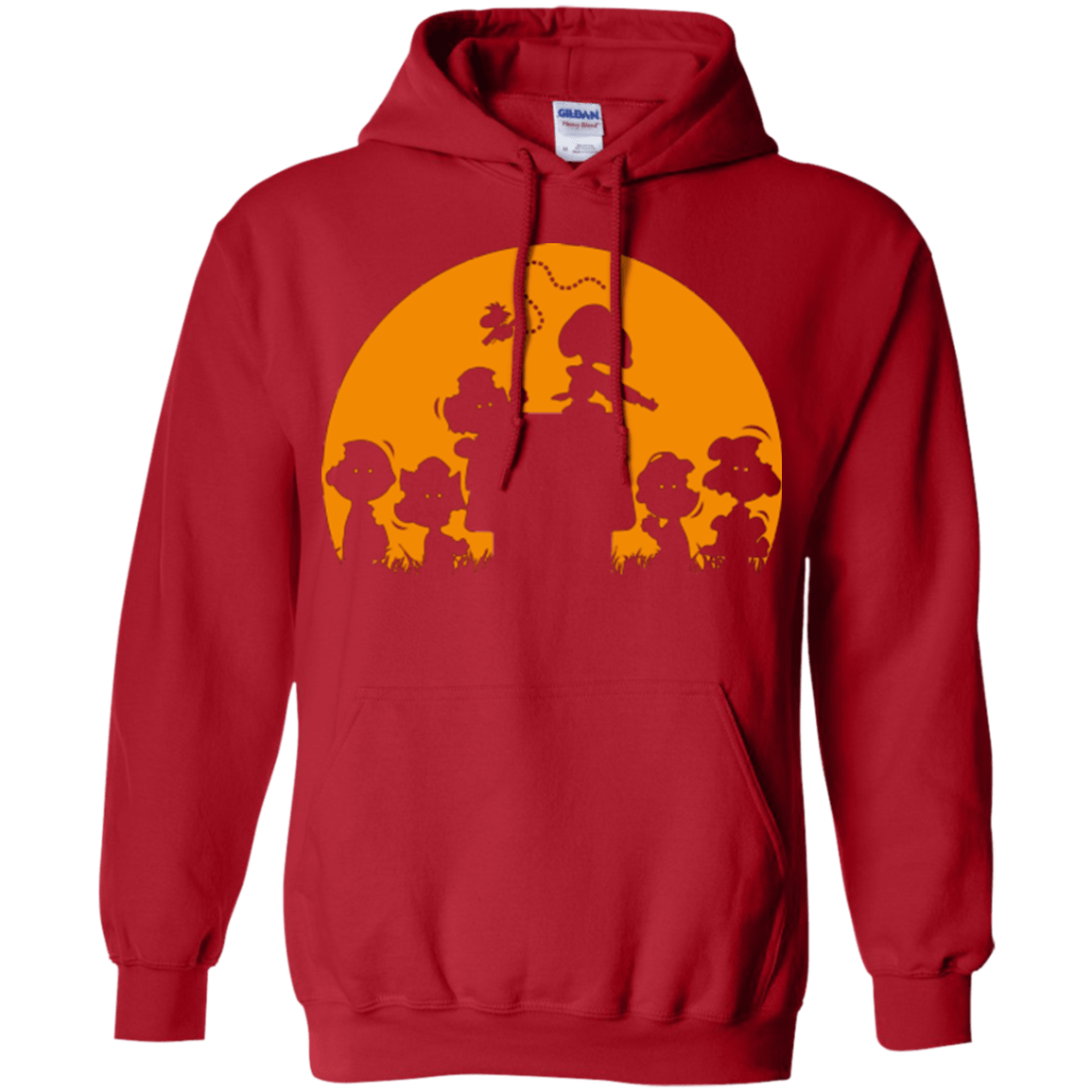 Sweatshirts Red / Small Youre A Zombie Chuck Pullover Hoodie