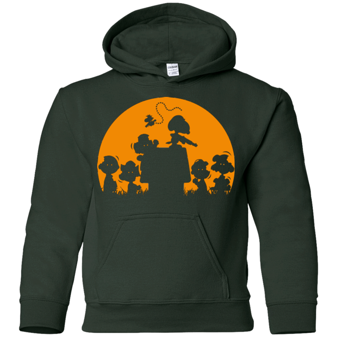 Sweatshirts Forest Green / YS Youre A Zombie Chuck Youth Hoodie