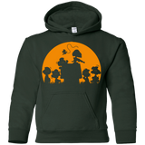 Sweatshirts Forest Green / YS Youre A Zombie Chuck Youth Hoodie