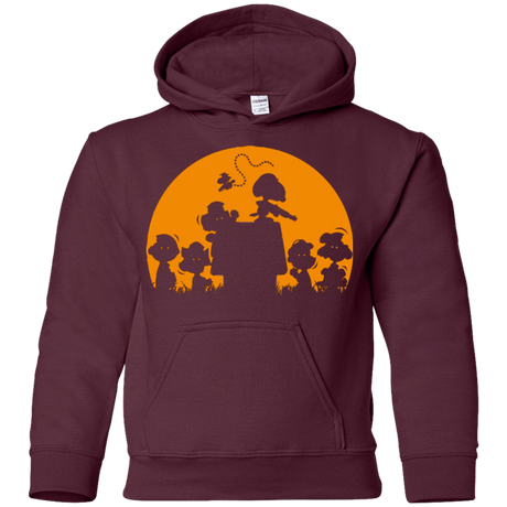 Sweatshirts Maroon / YS Youre A Zombie Chuck Youth Hoodie