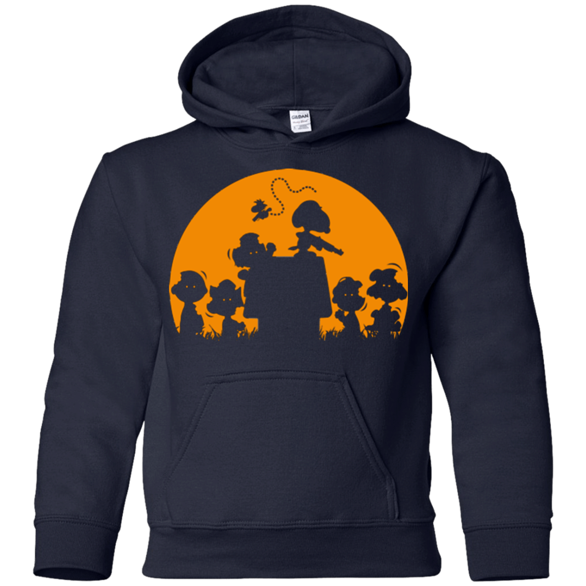 Sweatshirts Navy / YS Youre A Zombie Chuck Youth Hoodie