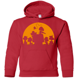 Sweatshirts Red / YS Youre A Zombie Chuck Youth Hoodie