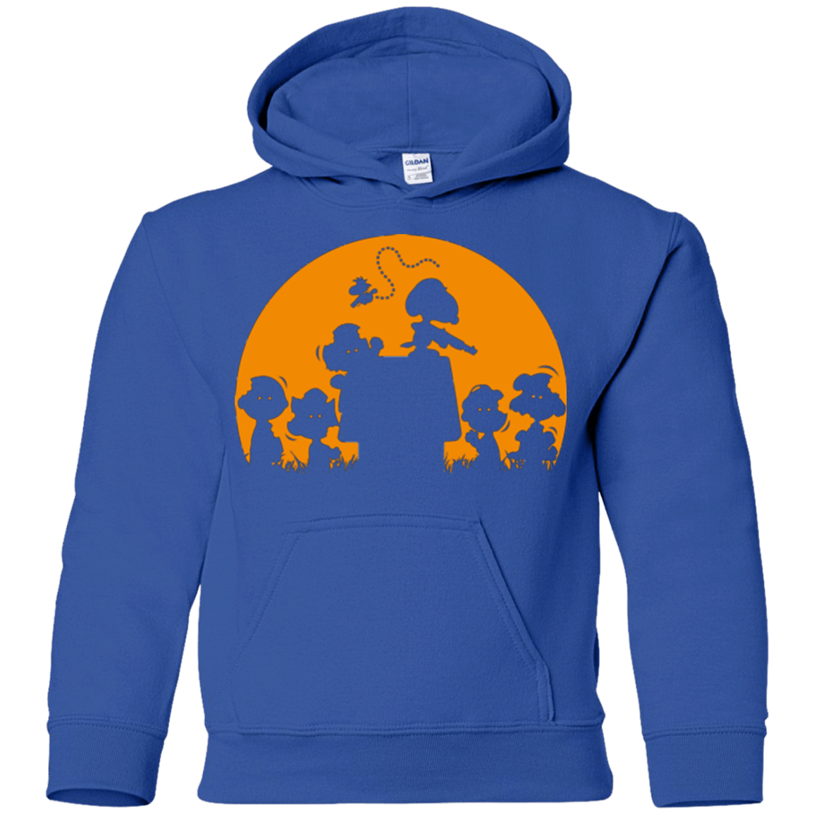 Sweatshirts Royal / YS Youre A Zombie Chuck Youth Hoodie