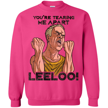 Sweatshirts Heliconia / Small Youre Tearing Me Apart Leeloo Crewneck Sweatshirt