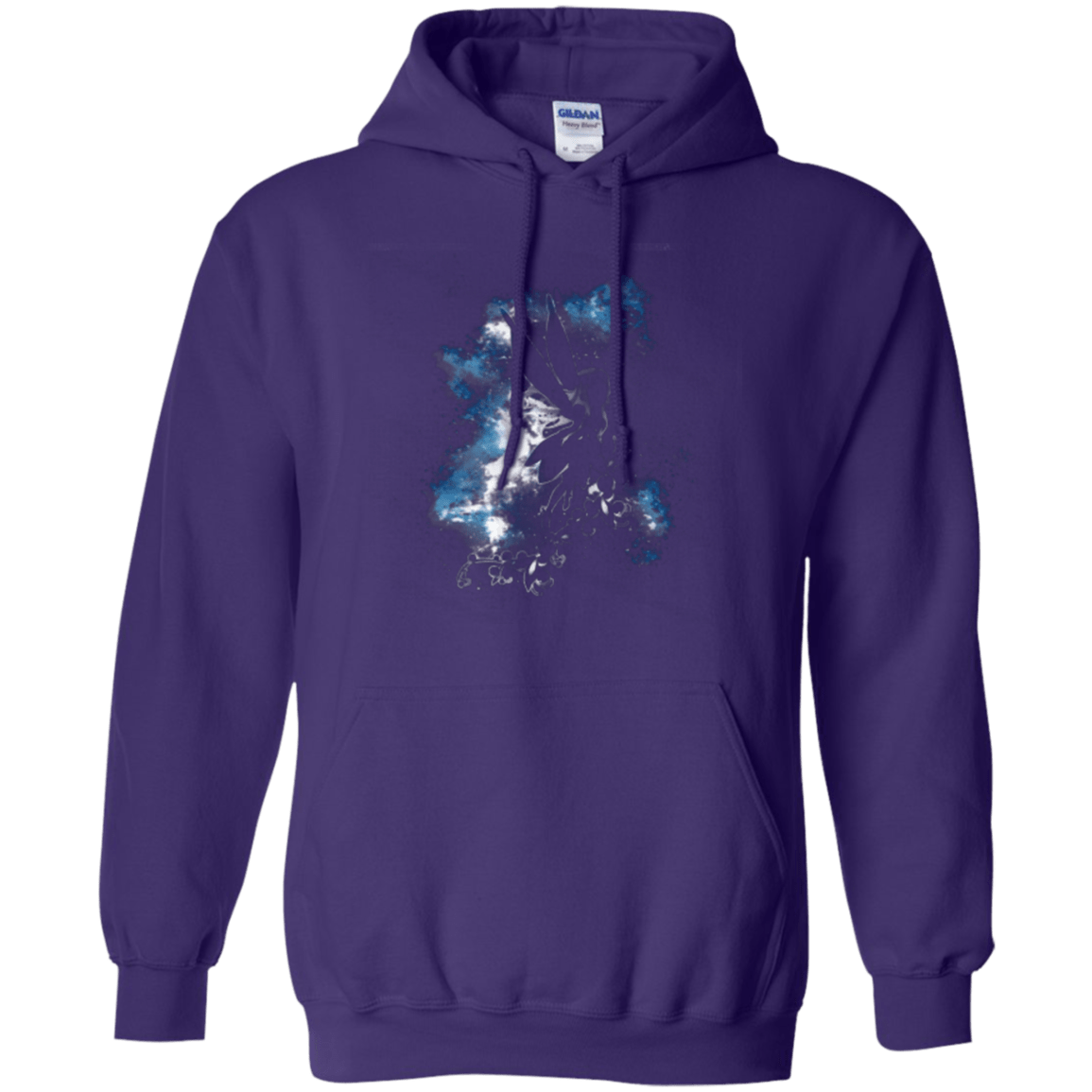 Sweatshirts Purple / Small Yui angel Pullover Hoodie