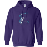 Sweatshirts Purple / Small Yui angel Pullover Hoodie