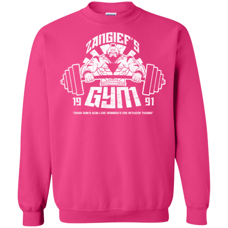 Sweatshirts Heliconia / Small Zangief Gym Crewneck Sweatshirt