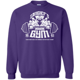 Sweatshirts Purple / Small Zangief Gym Crewneck Sweatshirt