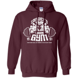 Sweatshirts Maroon / Small Zangief Gym Pullover Hoodie