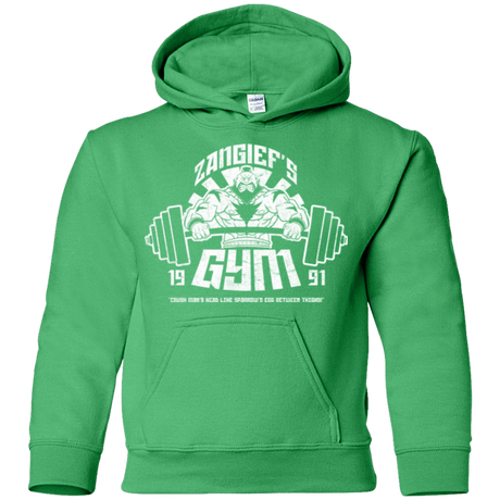 Sweatshirts Irish Green / YS Zangief Gym Youth Hoodie