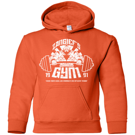 Sweatshirts Orange / YS Zangief Gym Youth Hoodie