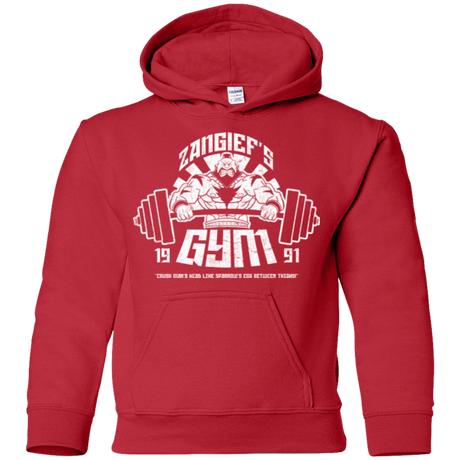 Sweatshirts Red / YS Zangief Gym Youth Hoodie