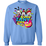 Sweatshirts Carolina Blue / S Zany Crewneck Sweatshirt