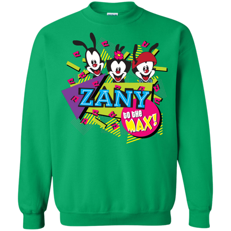 Sweatshirts Irish Green / S Zany Crewneck Sweatshirt