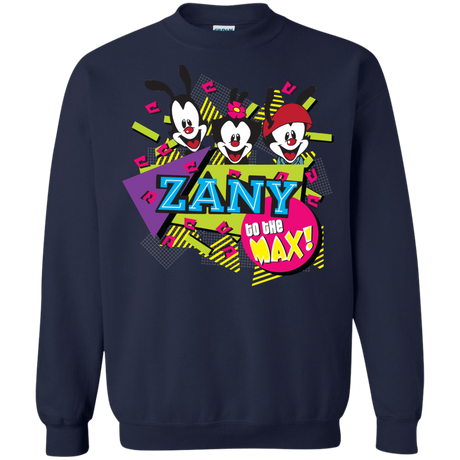 Sweatshirts Navy / S Zany Crewneck Sweatshirt