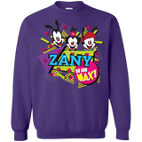 Sweatshirts Purple / S Zany Crewneck Sweatshirt