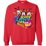 Sweatshirts Red / S Zany Crewneck Sweatshirt