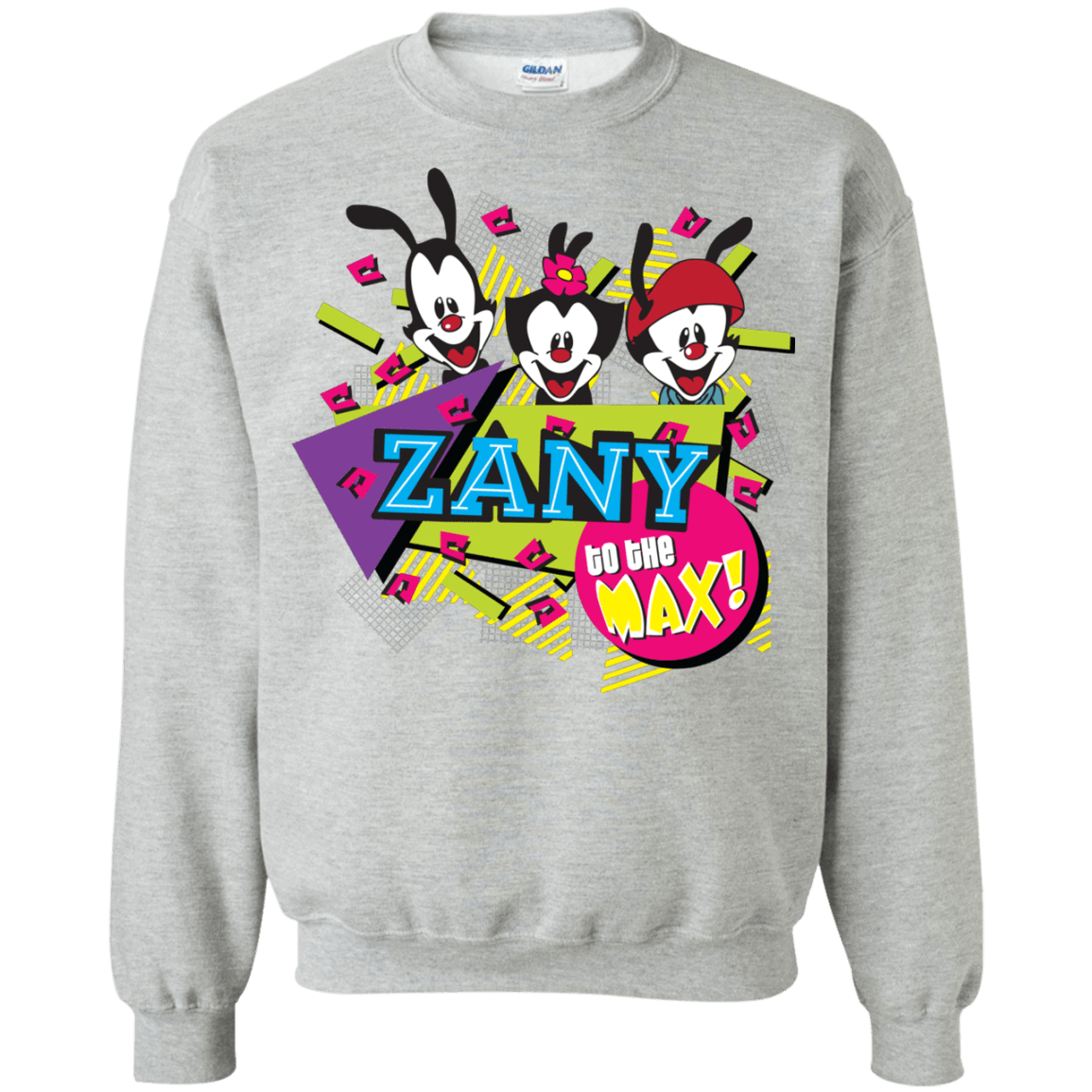 Sweatshirts Sport Grey / S Zany Crewneck Sweatshirt