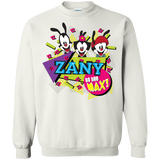 Sweatshirts White / S Zany Crewneck Sweatshirt