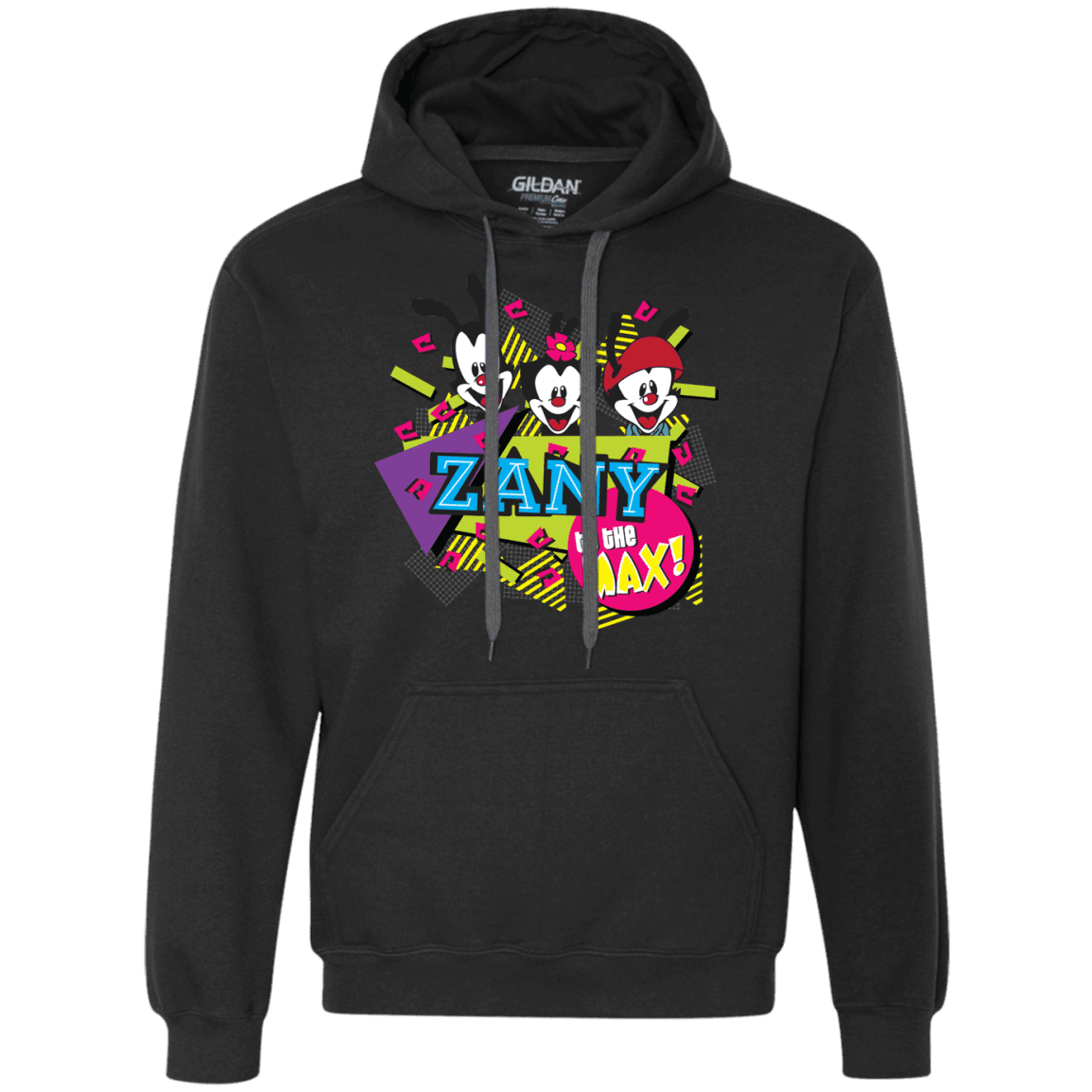 Sweatshirts Black / S Zany Premium Fleece Hoodie