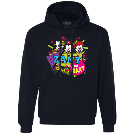 Sweatshirts Navy / S Zany Premium Fleece Hoodie