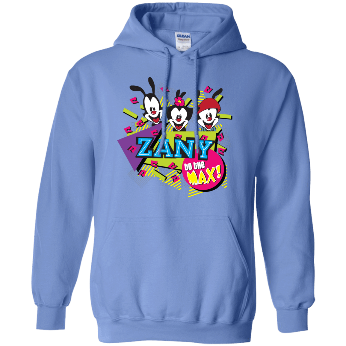 Sweatshirts Carolina Blue / S Zany Pullover Hoodie