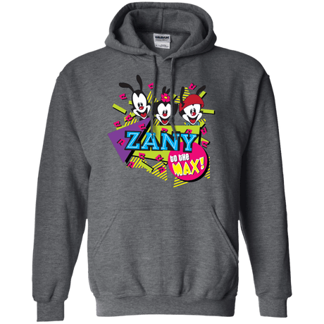 Sweatshirts Dark Heather / S Zany Pullover Hoodie