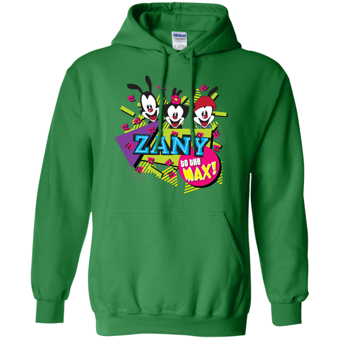 Sweatshirts Irish Green / S Zany Pullover Hoodie