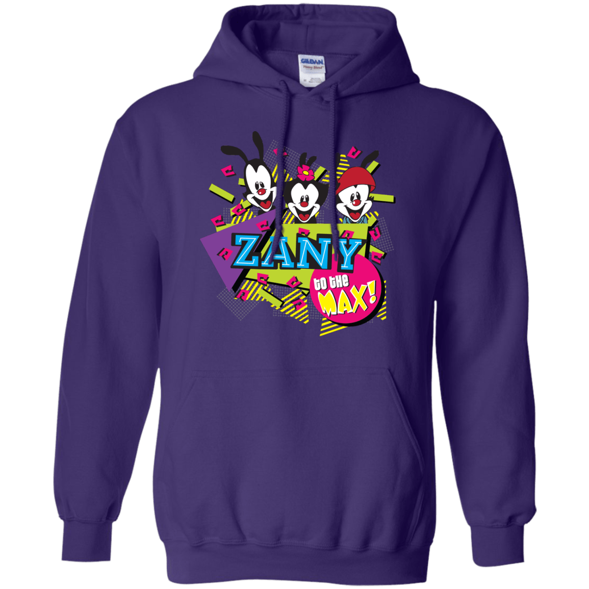 Sweatshirts Purple / S Zany Pullover Hoodie