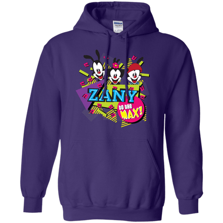 Sweatshirts Purple / S Zany Pullover Hoodie