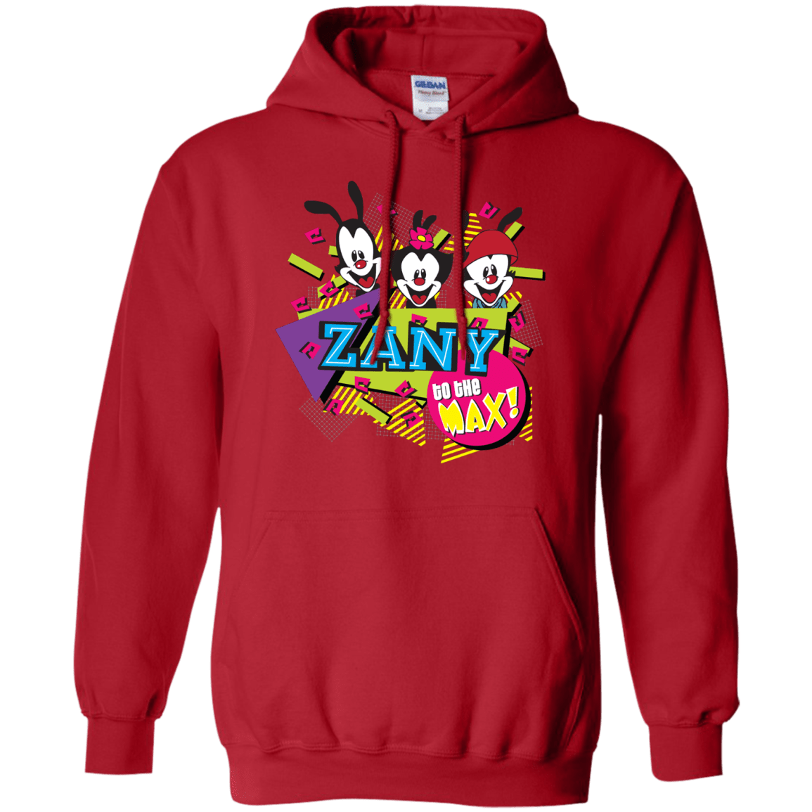 Sweatshirts Red / S Zany Pullover Hoodie