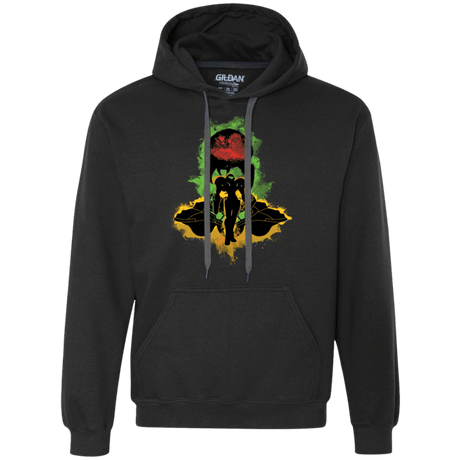 Sweatshirts Black / Small Zebes Conflict Premium Fleece Hoodie