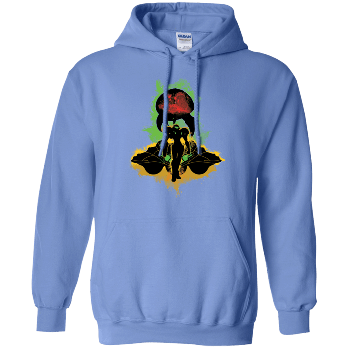 Sweatshirts Carolina Blue / Small Zebes Conflict Pullover Hoodie