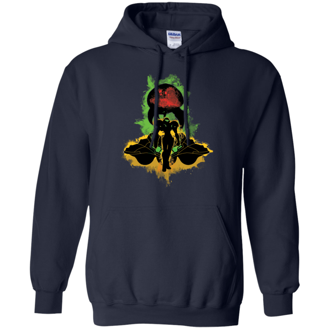 Sweatshirts Navy / Small Zebes Conflict Pullover Hoodie