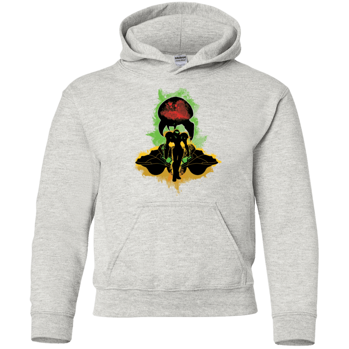 Sweatshirts Ash / YS Zebes Conflict Youth Hoodie