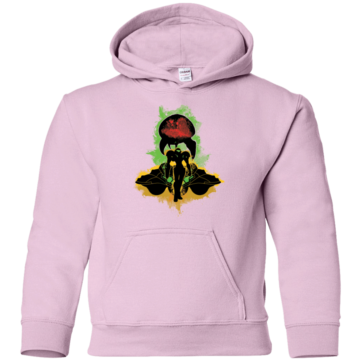 Sweatshirts Light Pink / YS Zebes Conflict Youth Hoodie