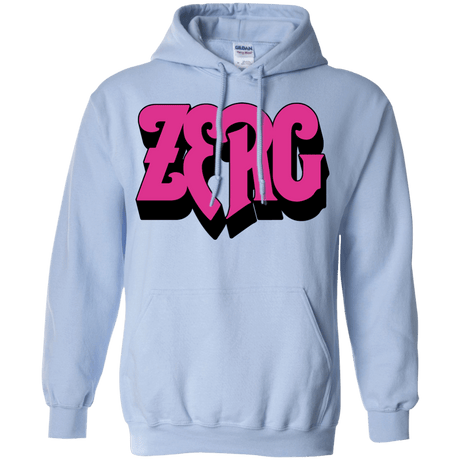 Sweatshirts Light Blue / Small Zerg Rush Pullover Hoodie