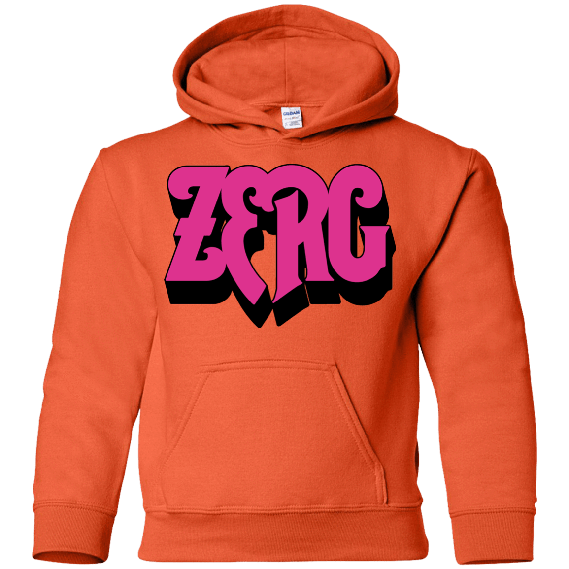 Sweatshirts Orange / YS Zerg Rush Youth Hoodie