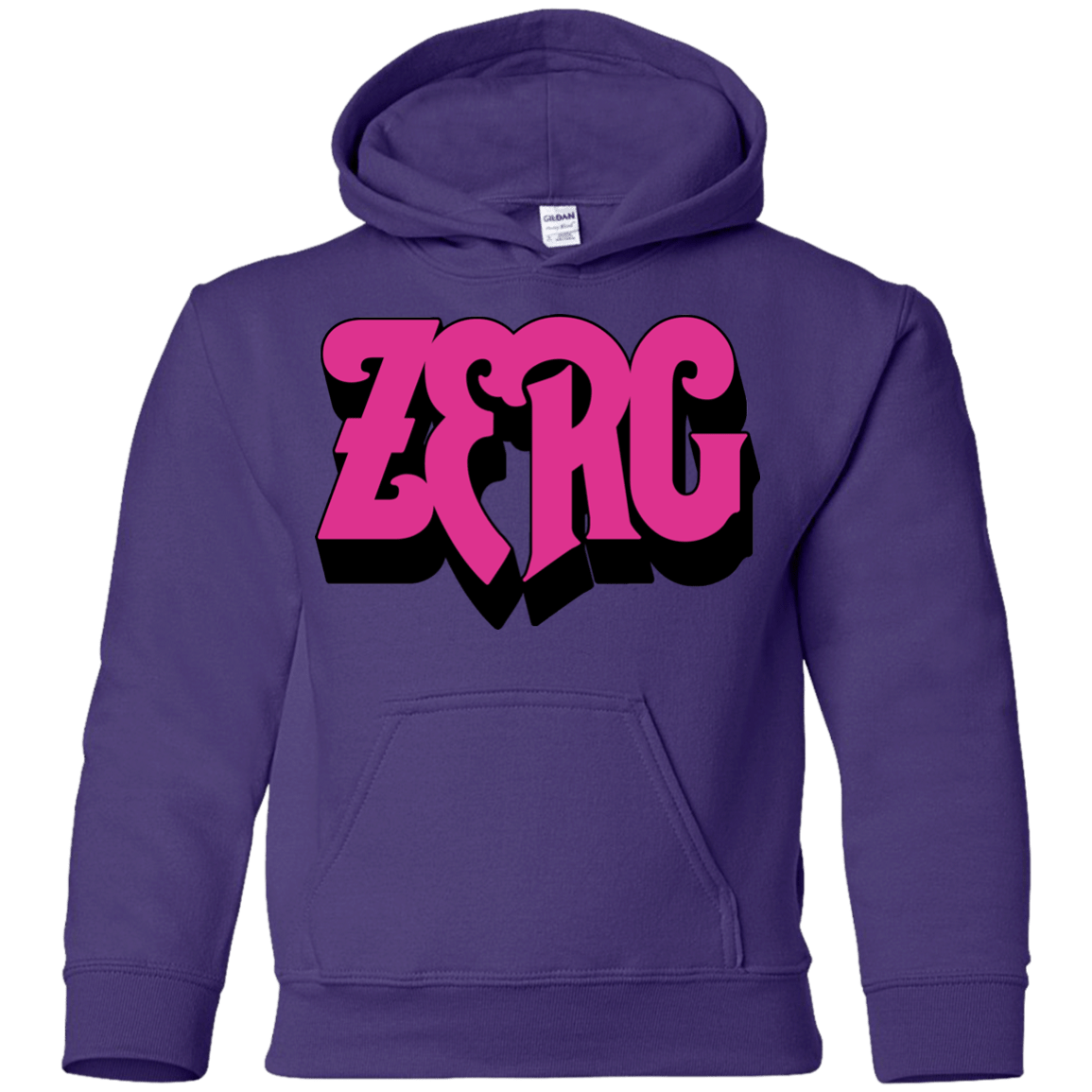 Sweatshirts Purple / YS Zerg Rush Youth Hoodie