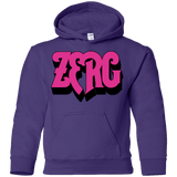 Sweatshirts Purple / YS Zerg Rush Youth Hoodie