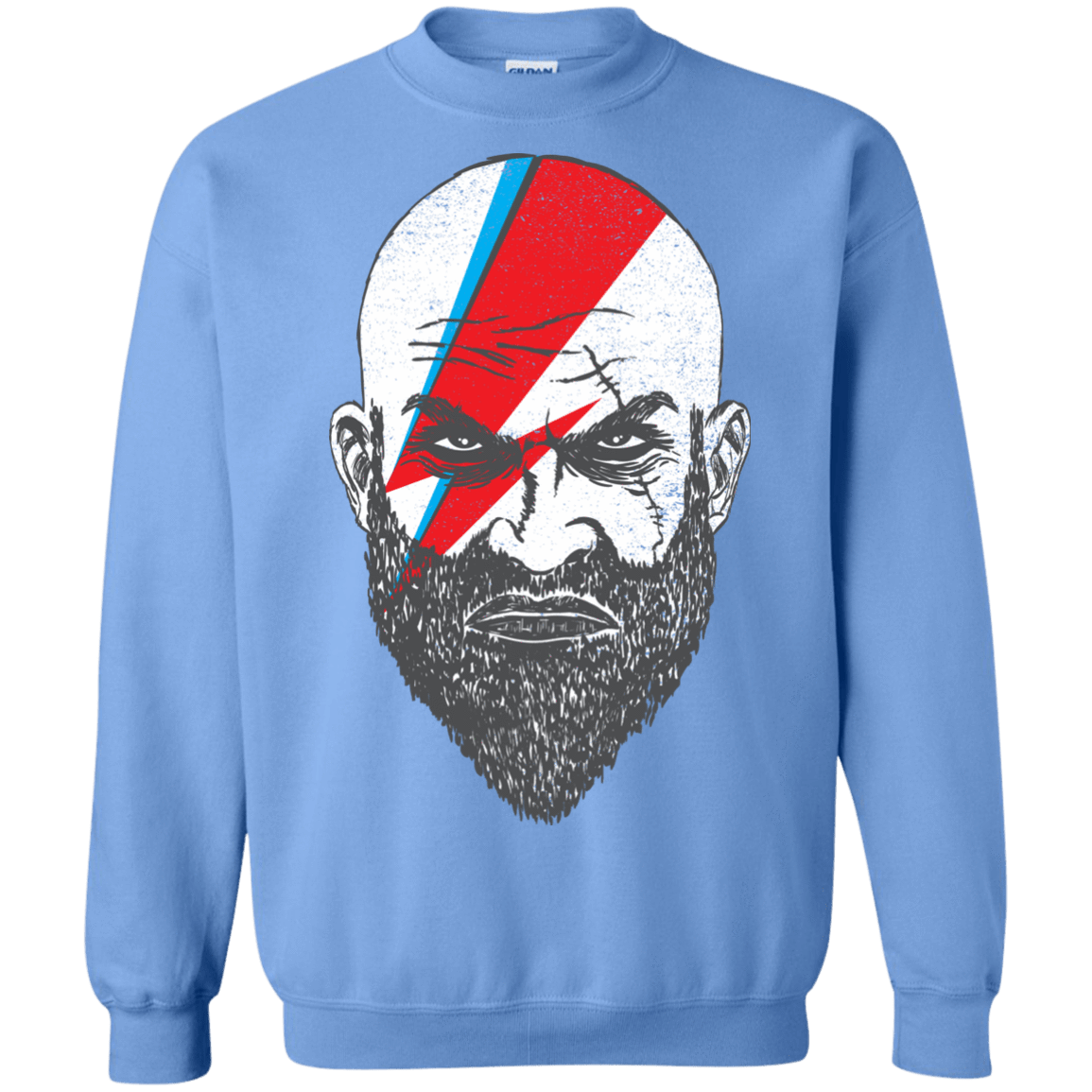 Sweatshirts Carolina Blue / S Ziggy Kratos Crewneck Sweatshirt