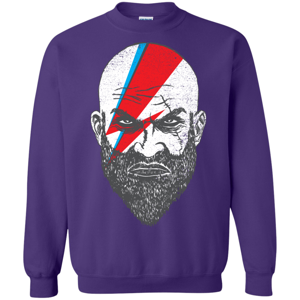 Sweatshirts Purple / S Ziggy Kratos Crewneck Sweatshirt