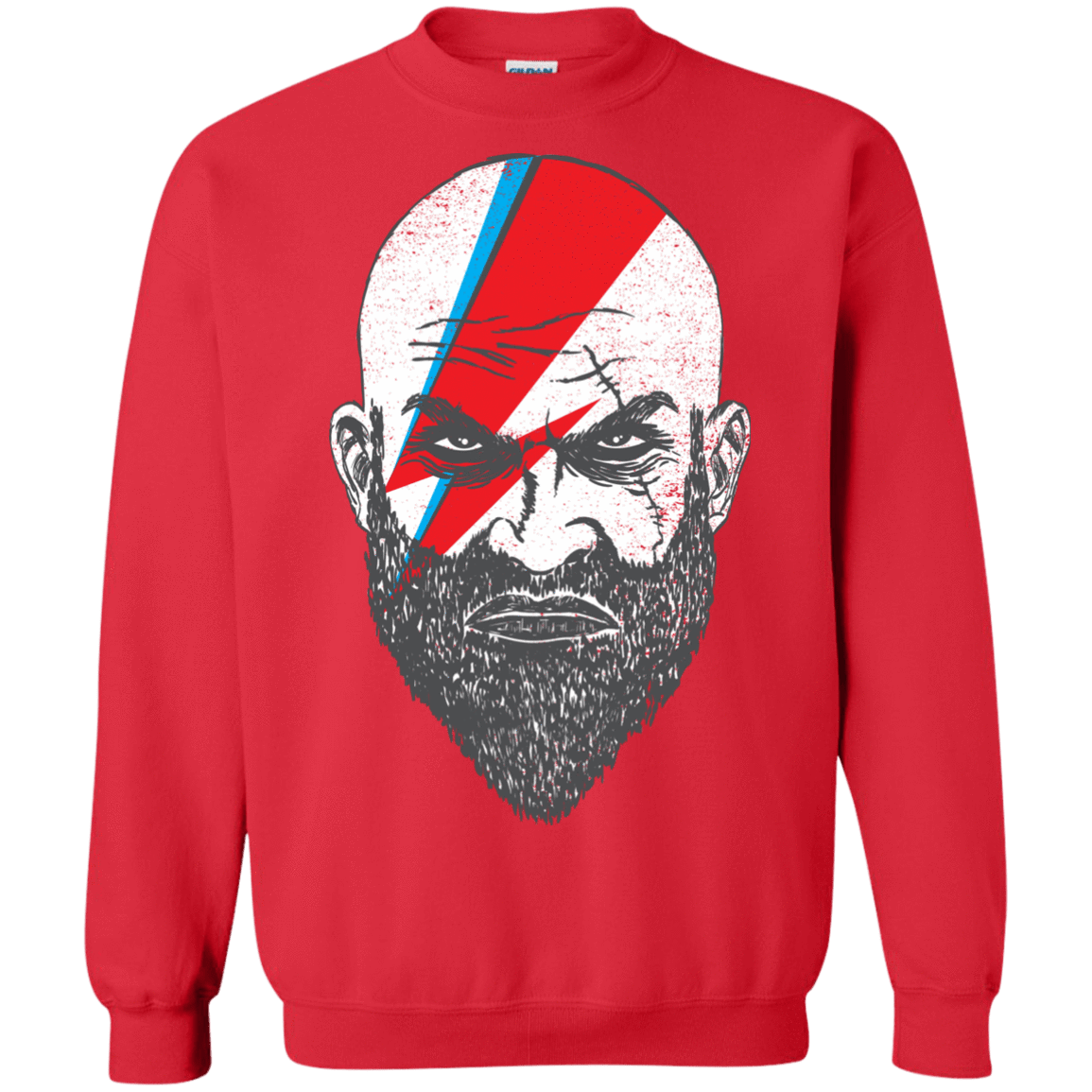 Sweatshirts Red / S Ziggy Kratos Crewneck Sweatshirt