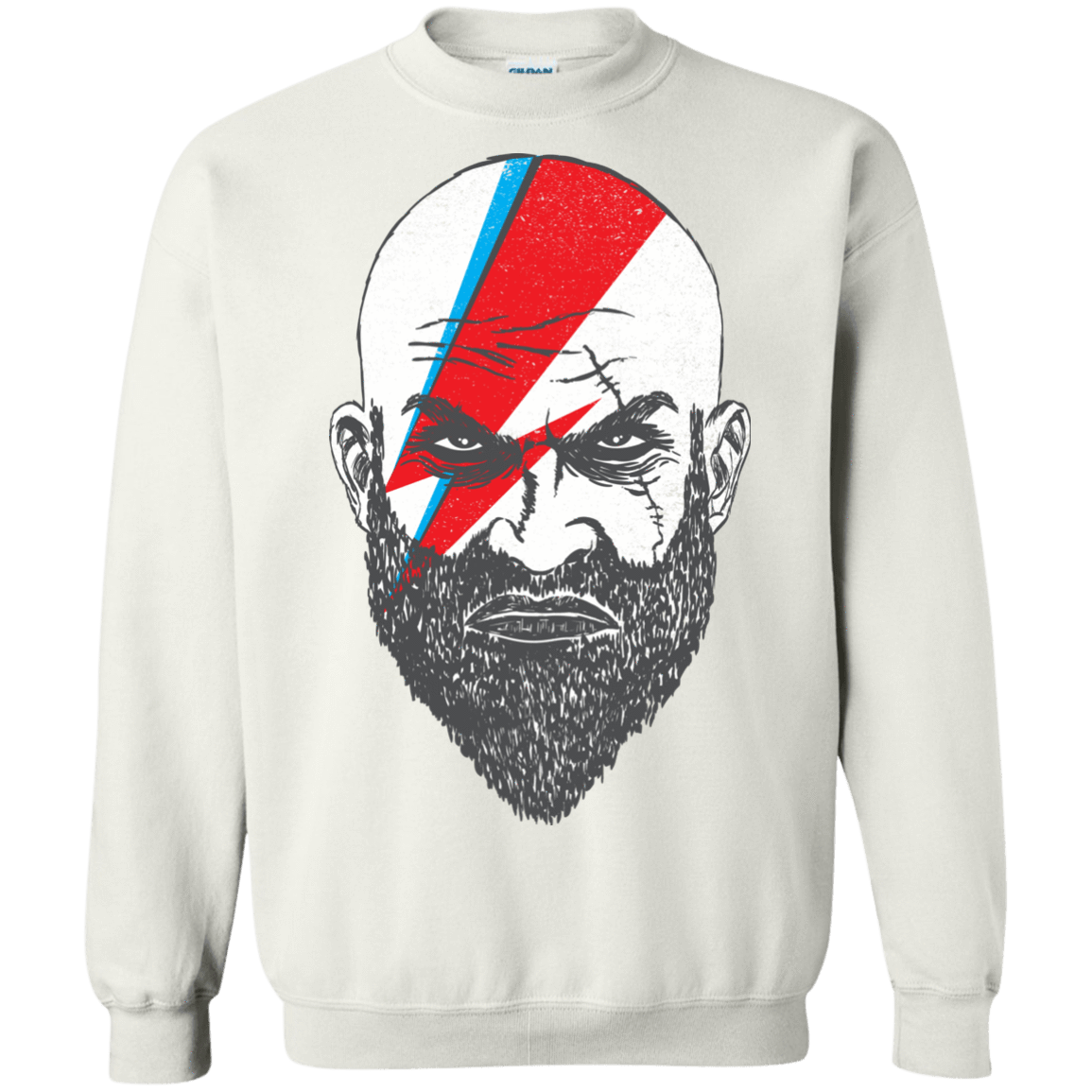 Sweatshirts White / S Ziggy Kratos Crewneck Sweatshirt